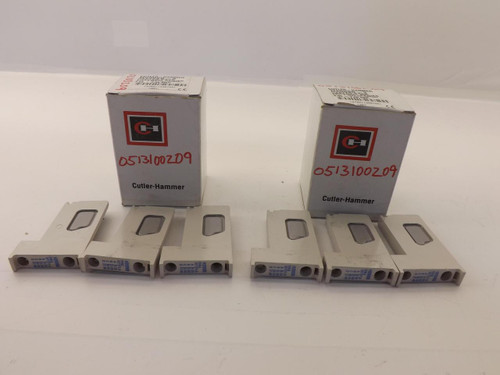LOT OF 6 CUTLER HAMMER H2009B-3 OVERLOAD THERMAL HEATER ELEMENT T37425