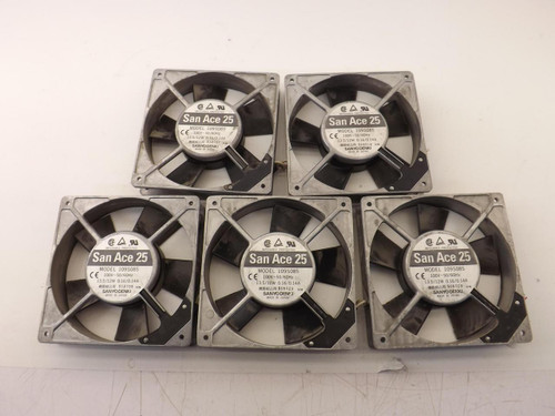 LOT OF 5 SANYO DENKI SAN ACE 25 109S085 FANS T40122