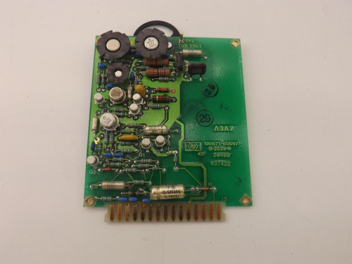 HP HEWLETT PACKARD 08671-60017 B2629-4 HF DRIVER BOARD ASSEMBLY T40947