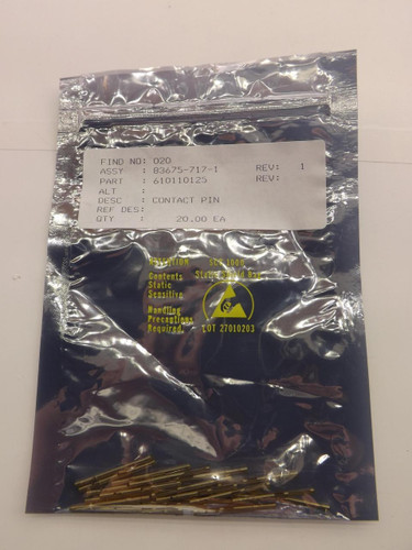 LOT OF 20 610110125 CONTACT PIN T40872