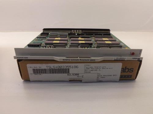 TELLABS 5308 825308 SWITCHING NETWORK MODULE T39877