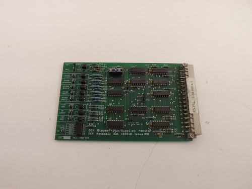 DEK 155518 STEPPER MUX/SUPPLIES MONITOR T41672