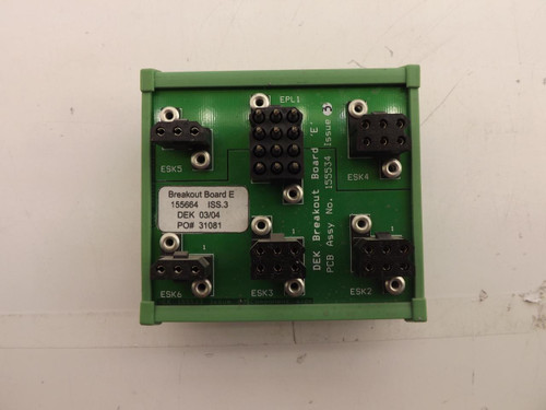 DEK 155534 BREAKOUT BOARD T41681