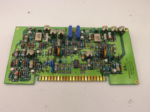 HP HEWLETT PACKARD 08590-60158 A-2837-53 BANDWIDTH FILTER BOARD T42418