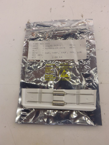 LOT OF 2 M39003/09-2074 CAPACITOR T40805