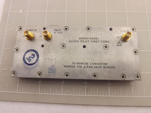 A23A5 85680-60061 PILOT FIRST CONV T45448