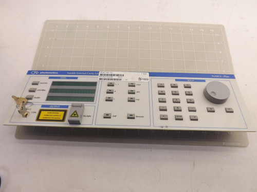 PHOTONETICS TUNICS PLUS TUNABLE EXTERNAL CAVITY LASER FRONT CONTROL PANEL INTERFACE T45009