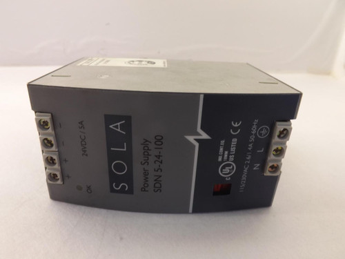 SOLA SDN5-24-100 POWER SUPPLY T42667