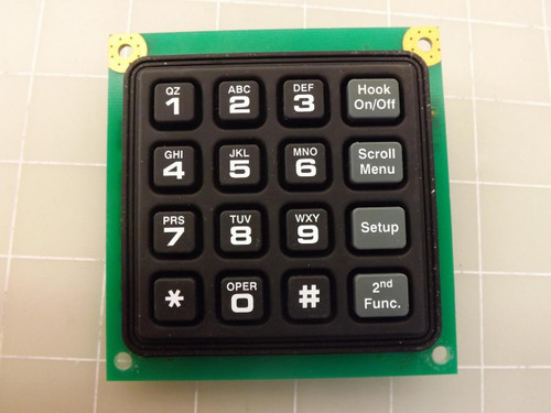 TPI 836587 870773 KEYPAD CIRCUIT BOARD ASSEMBLY T45639