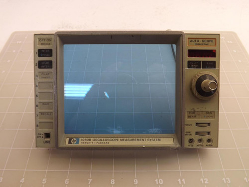 HP 1980B OSILLOSCOPE FRONT PANEL T44968