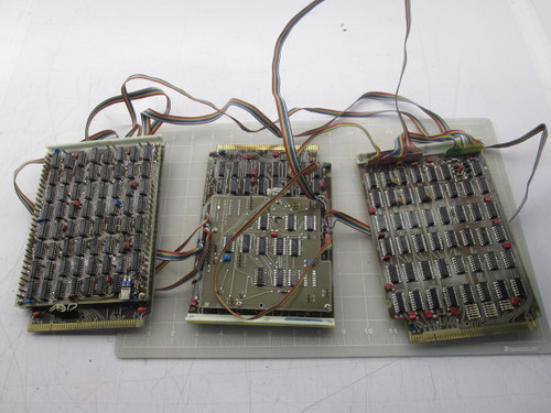 LOT OF 3 TEKTRONIX 670-3317-02 P3B R1340-TO-PDP-11 670-3263-03 MULTI-INTERRUPT INTERFACE BOARDS T46402