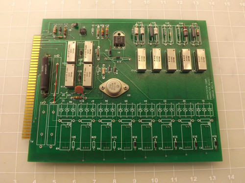 OMNITESTER 600660 PARAMETER SELECT BOARD T47889