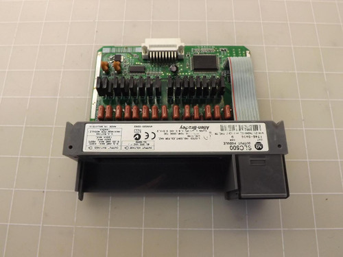 ALLEN BRADLEY SLC500 1746-0A16 OUTPUT MODULE T47535