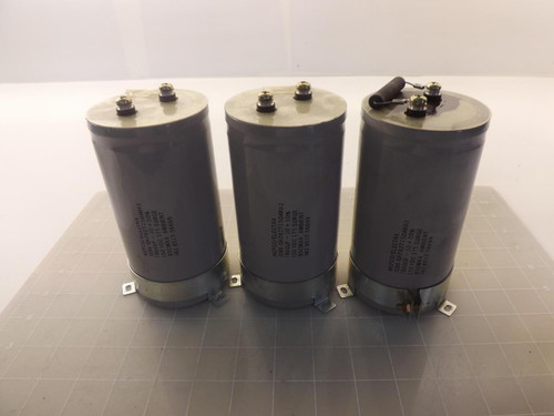 LOT OF 3 MEPCO ELECTRA 3186 GH782T150AMA1 7800 UF CAPACITORS T48087