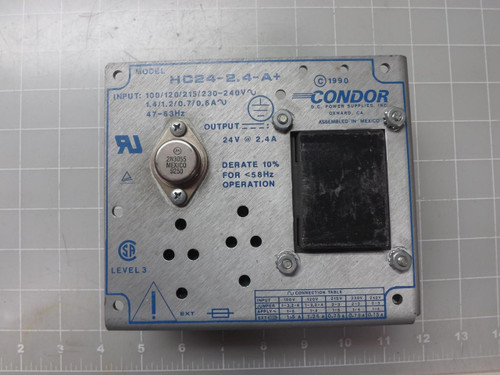 CONDOR HC24-2.4-A+ POWER SUPPLY T49666