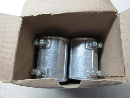 LOT OF 5 ARLINGTON 815 2'' SCREW COUPLINGS T52038