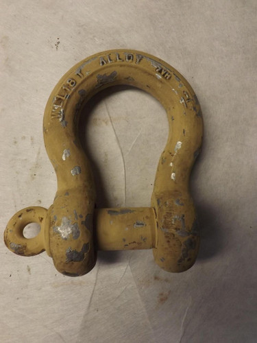 ALLOY WLL18T 19207-12364735-00 MILITARY SHACKLE T49485