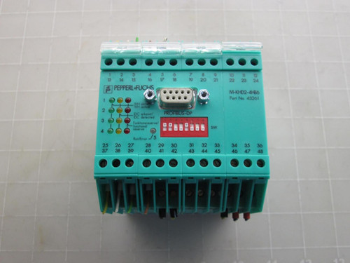 PEPPERL FUCHS M-KHD2-4HB6 43261 CONTROL INTERFACE UNIT T53186