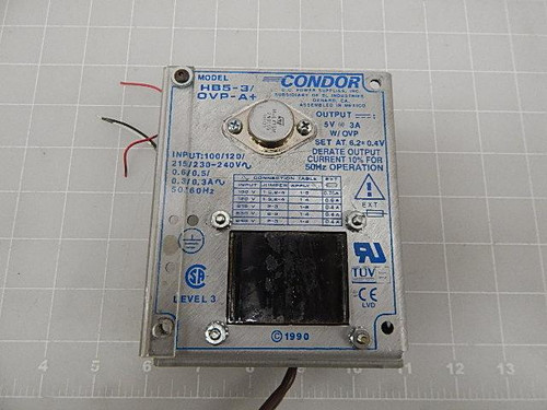 CONDOR HB5-3/OVP-A+ POWER SUPPLY T57630