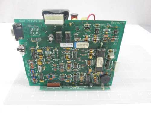 SOLA F250MA/125 264-33100-6000 645-072A 9-7659-31E0-51 5228431 9-7658-02 CIRCUIT BOARD ASSEMBLY T57419