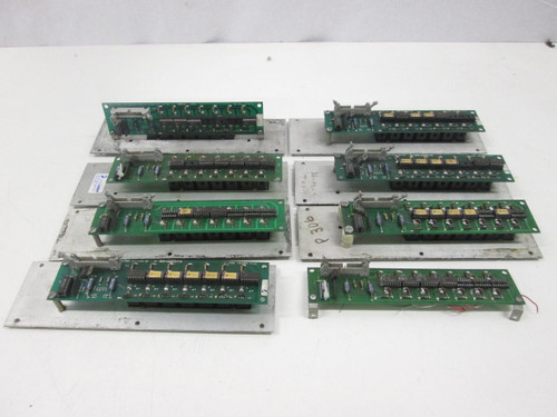 LOT OF 8 PACKAGE MACHINERY CO. 5J209480-A P/N 60157 REV A CIRCUIT BOARD T56698