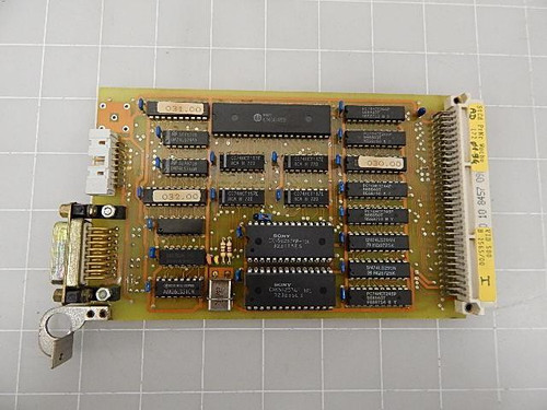 BACHMANN VID-500.01 CONTROL CARD T57516