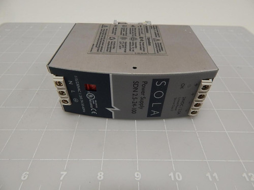 SOLA SDN2.5-24-100 POWER SUPPLY T59874