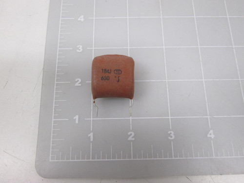 LOT OF 84 184J 630J FILM CAPACITORS T58515