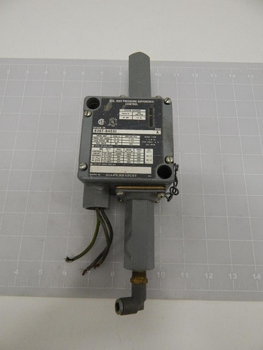 ALLEN BRADLEY 836T-D453J PRESSURE CONTROL T58982