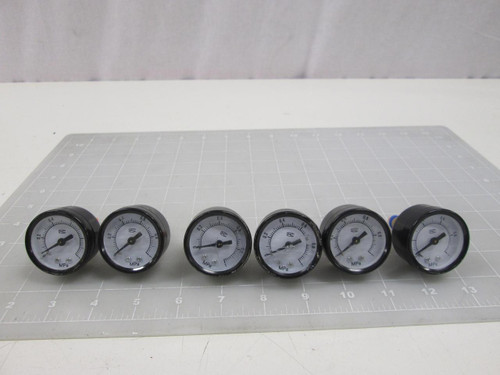LOT OF 6 MC 0-1 MPA GAUGE T62119