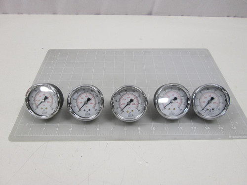 LOT OF 5 NOSHOK 0-16 PSI 0-1200 KPA T62120