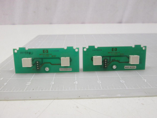 LOT OF 2 HP HEWLETT PACKARD 08753-60145 CIRCUIT BOARDS T61497