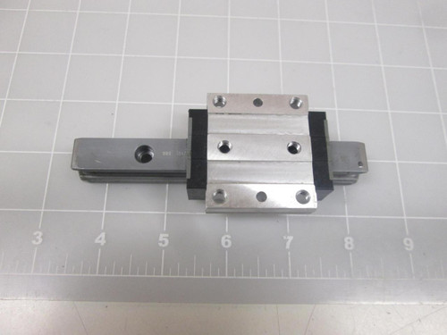 REXROTH R163119310 BEARING W/ 4-1/2" CNC LINEAR SLIDE RAILS