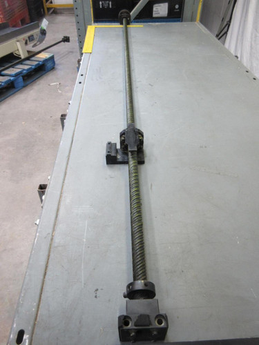 NSK 2550 BALLSCREW BEARING W/ 82" RAIL T65855