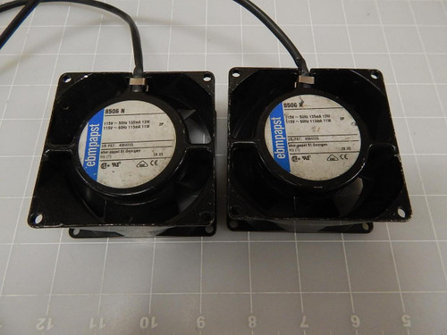 LOT OF 2 EBMPAPST 8506 N AC AXIAL COMPACT FAN T66307