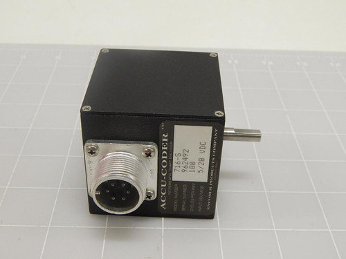 ENCODER PRODUCTS 716-S INCREMENTAL SHAFT ENCODER T70193