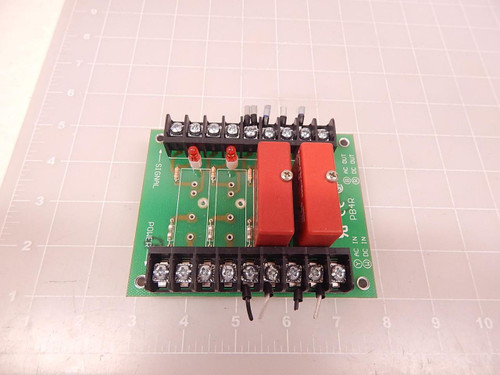 OPTO 22 PB4R MODULE MOUNTING RACK BOARD T70923