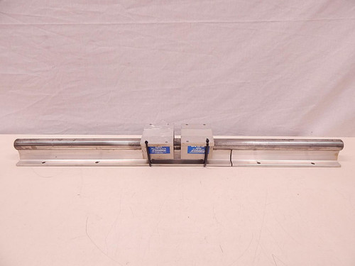 LOT OF 2 THOMSON SPB 20 OPN SUPER PILLOW BLOCKS W/ RAIL T72779