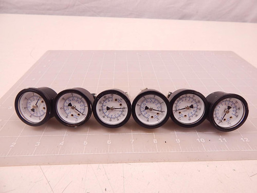 LOT OF 6 -30-0 HG GAUGES T72116