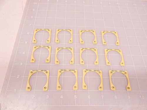 LOT OF 12 S922-20CA ST3M823C7 ELECTRICAL CONNECTOR PLATE CLAMPS T74078