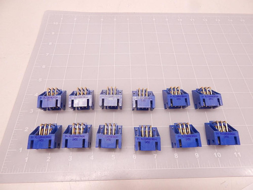 LOT OF 12 PLC09M4B3N0A1 CONNECTORS T75936