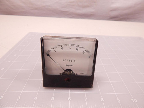 SIMPSON 0-30 DC VOLTS GAUGE T78712