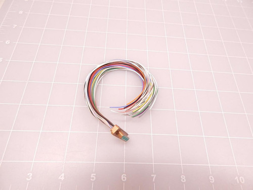 CANNON A9PZ-JP2906-U-681 MDM31PH016P CABLE ASSEMBLY HOOK-UP WIRE 0.152M 26AWG MICRO D-SUB 31 POS PIN CRIMP T78729