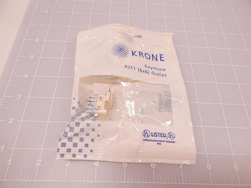 LOT OF 450 KRONE RJ11 KEYSTONE (6X6) OUTLETS T78735