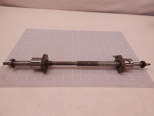 THK BTK 1605A BALL SCREW BEARINGS W/ 18'' RAIL T82313