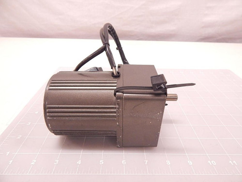 PANASONIC M8GA36M M8RA25G4L AC SERVO MOTOR 100 V 50/60 HZ .55/.60 A 1275/1575 RPM W/ GEAR HEAD T79083