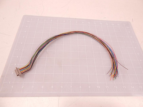 GLENAIR 06324 0942 M83513/03-F11N D-SUB MIL SPEC CONNECTORS MICRO DCON PIN 37CNT 18"TEFZEL WIRE T78691