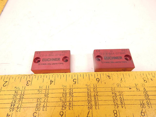 LOT OF 2 EUCHNER CES-A-BBA-071840 ACTUATOR T75155