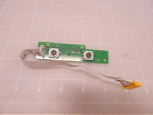 38H7492 102-07400-02 W3805 RECEIPT PRINTER LED BUTTON BOARD T82744