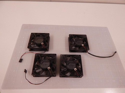 LOT OF 4 PANAFLO DC BRUSHLESS FBA08A12M 0F13EN-1A CASE FANS T84506
